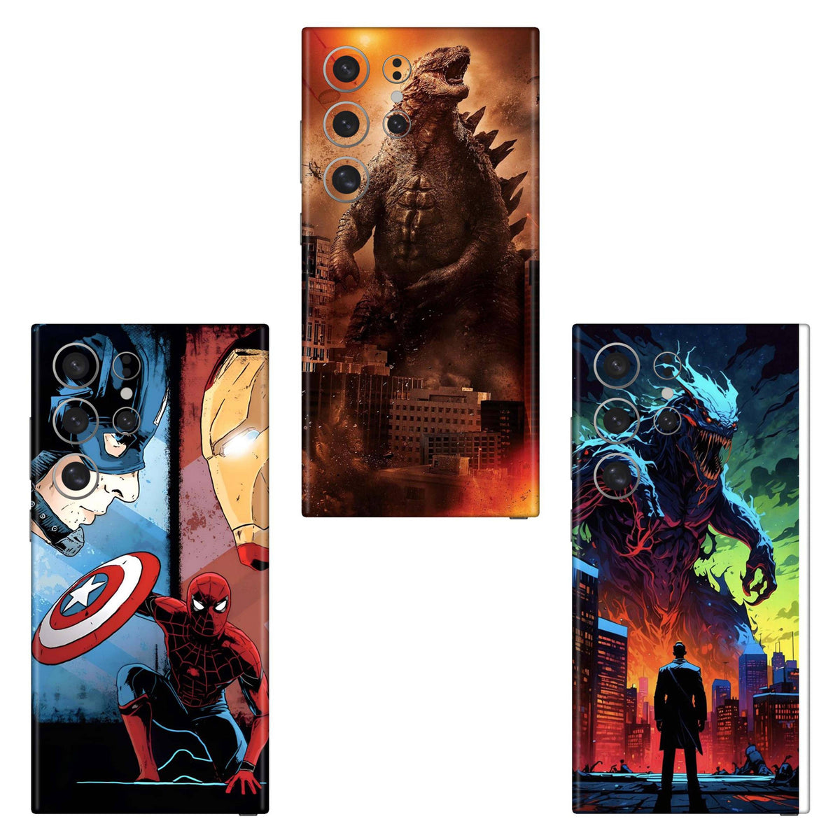 Combo 209 Mobile Skin Pack Of 3 Combo