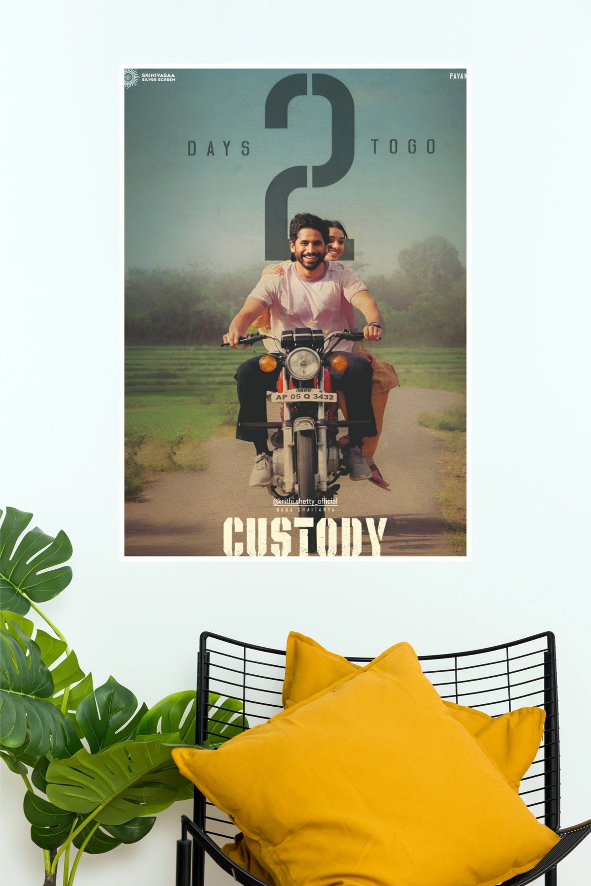 Custody Movie Poster – Premium Printed Wall Poster (Tollywood Poster)
