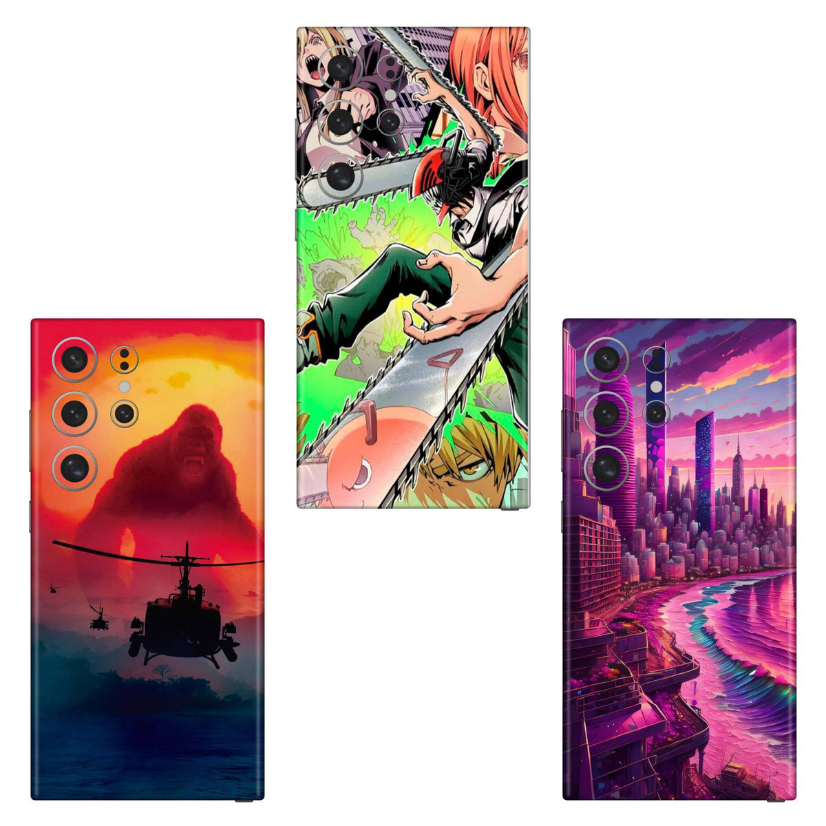 Combo 210 Mobile Skin Pack Of 3 Combo