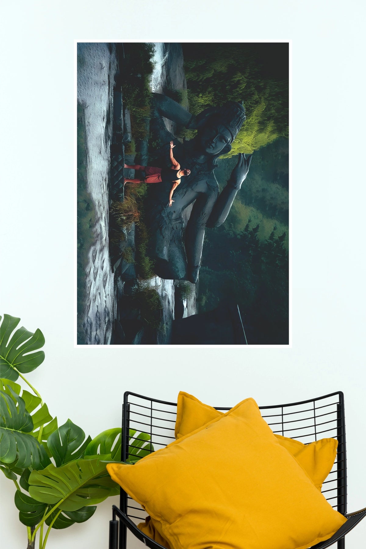 Echoes of Divinity – Spiritual Shiva Poster | Premium Wall Art(Tollywood Poster)