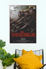 Viduthalai Movie Poster – Vijay Sethupathi & Soori Premium Wall Art (Tollywood Poster)