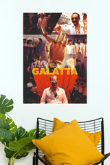 Galatta Movie Poster – Stylish Indian Cinema Wall Art | Modern Bollywood Poster(Tollywood Poster)