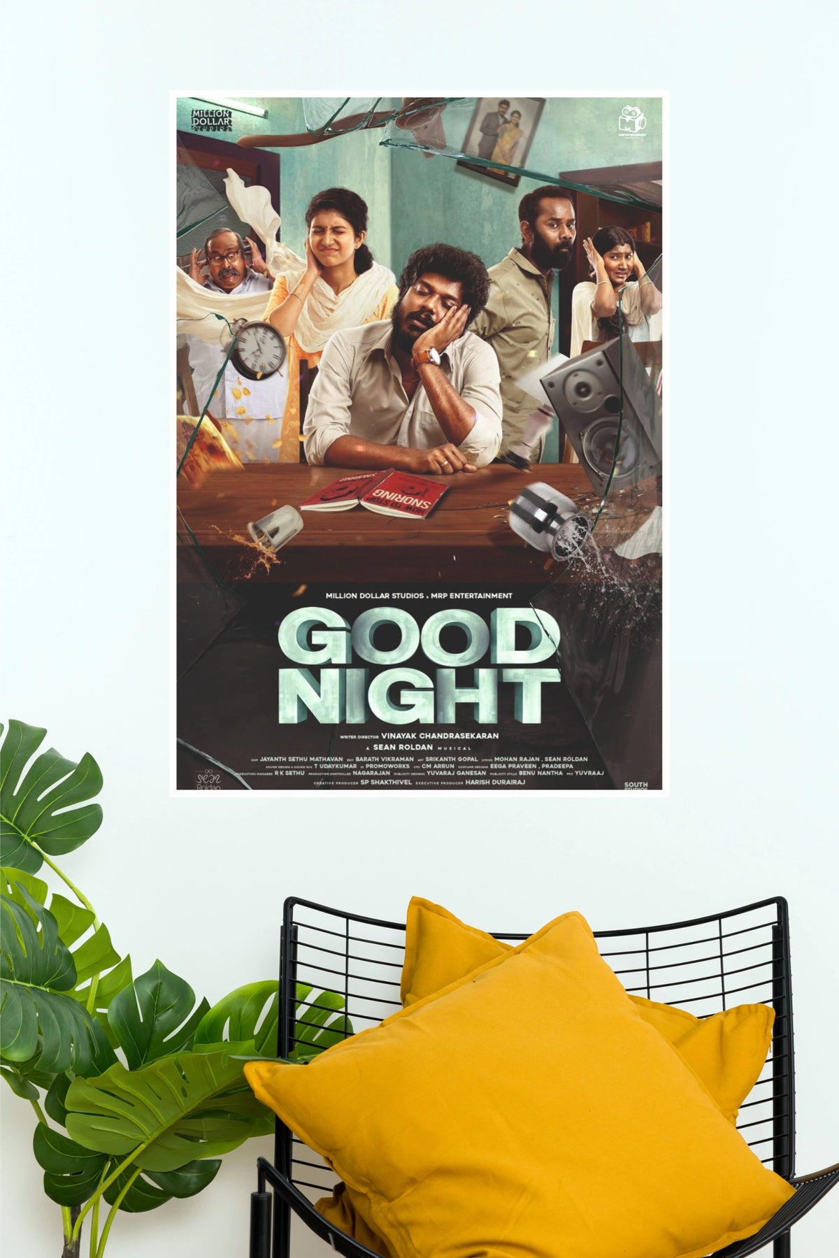 Good Night Movie Poster – Stylish Tamil Cinema Wall Art (Tollywood Poster)
