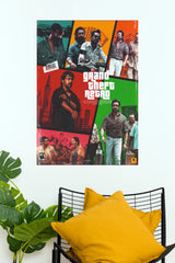 Grand Theft Retro Poster – Retro Gaming & Movie Style Wall Art   (Tollywood Poster)