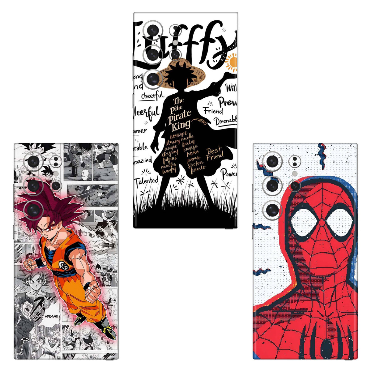 Combo 212 Mobile Skin Pack Of 3 Combo