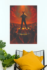 Happy Birthday Thalaivaa Celebration Wall Poster – Powerful South Indian Cinema Fan Art (Tollywood Poster)