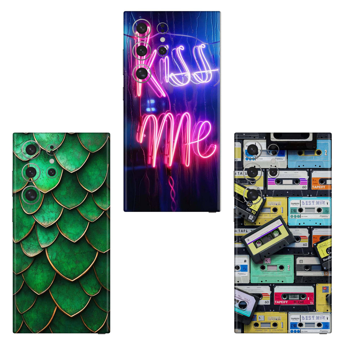 Combo 213 Mobile Skin Pack Of 3 Combo