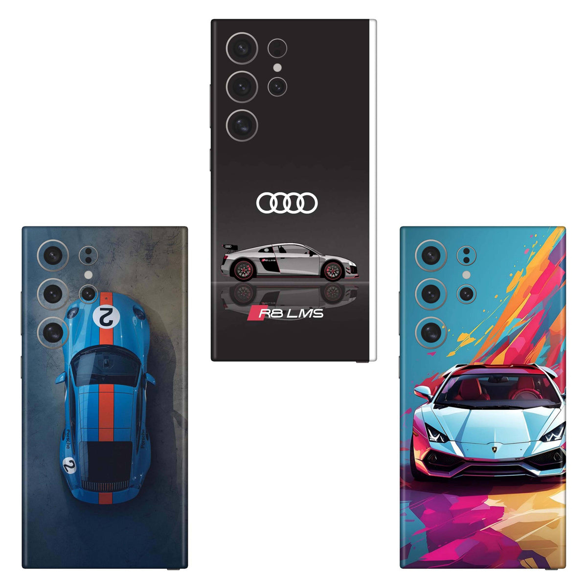 Combo 215 Mobile Skin Pack Of 3 Combo