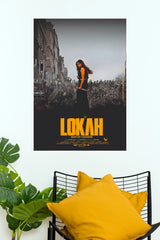 Lokah Chapter 1 Chandra Poster – Urban Action Thriller Paper Print  (Tollywood Poster)