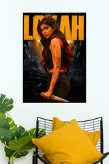 Lokah Chapter 1 Chandra Poster – Urban Action Thriller Paper Print   (Tollywood Poster)