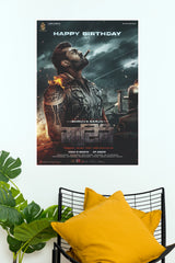 Martin (2024) Kannada Movie Paper Poster (Dhruva Sarja) (Tollywood Poster)