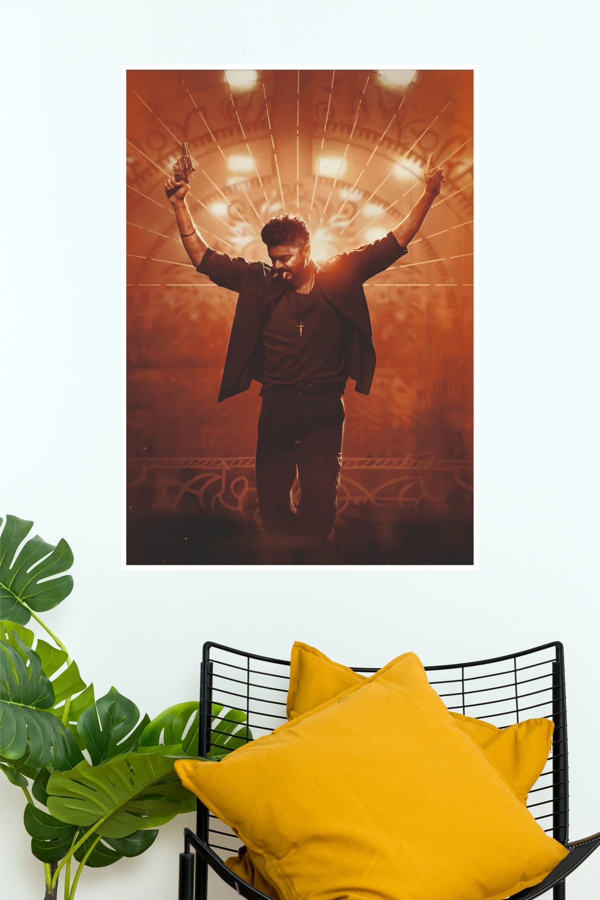 Leo Movie Naa Ready Song Paper Poster (Thalapathy Vijay) (Tollywood Poster)
