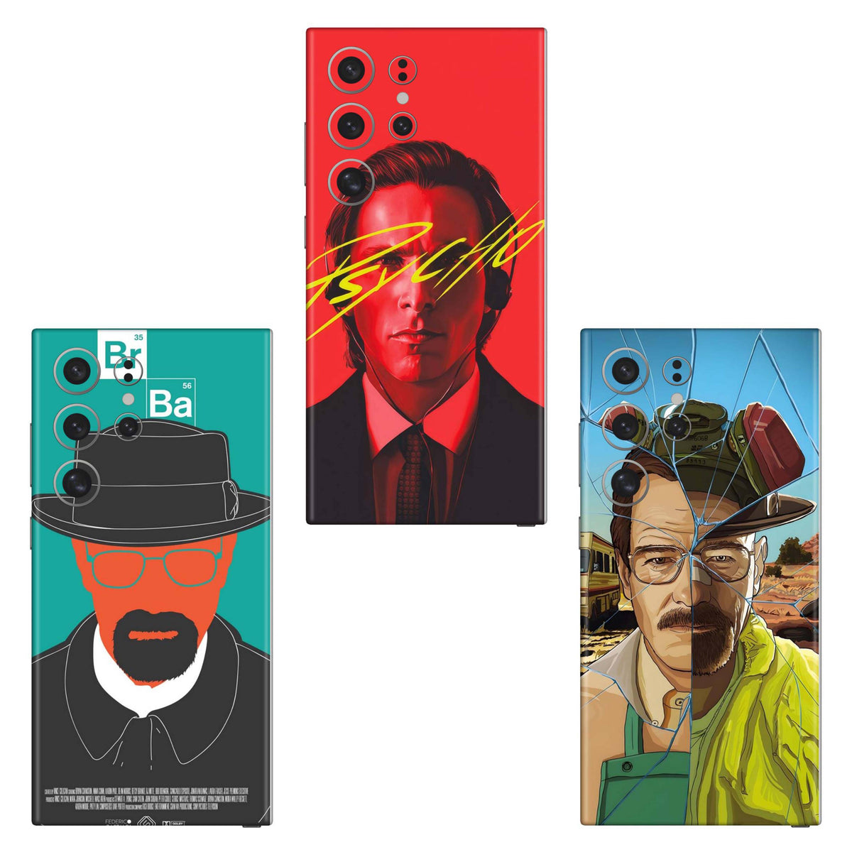 Combo 223 Mobile Skin Pack Of 3 Combo