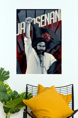Pawan Kalyan Janasenani Revolutionary Vector Art Paper Poster   (Tollywood Poster)