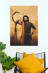 Prabhas Kannappa Bhairava Avatar Official Paper Poster  (Tollywood Poster) (Copy)