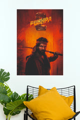 Pushpa 2: The Rule Official Movie Paper Poster (Allu Arjun) (Tollywood Poster)