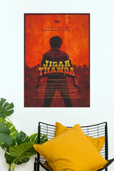 Jigarthanda DoubleX Official Teaser Poster (Raghava Lawrence & S. J. Suryah)  (Tollywood Poster)