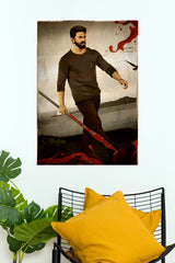 Game Changer Vector Art Action Paper Poster (Ram Charan)   (Tollywood Poster)