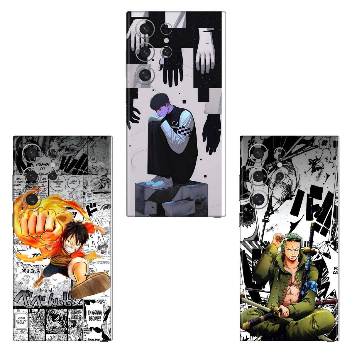 Combo 228 Mobile Skin Pack Of 3 Combo