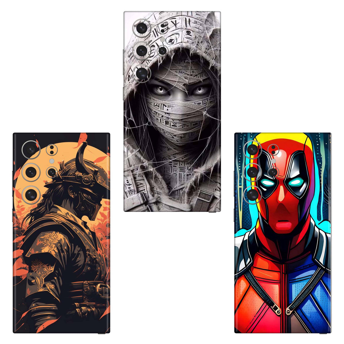 Combo 22 Mobile Skin Pack Of 3 Combo