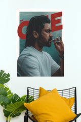 Suriya 44 "The One" Karthik Subbaraj Poster – Retro Smoking Style Paper Print   (Tollywood Poster)