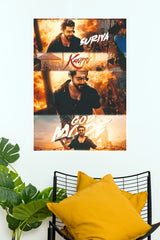 Suriya Karuppu God Mode Paper Poster (Tollywood Poster)
