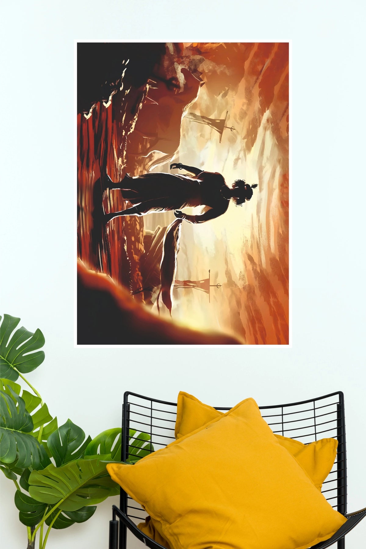 The Legend of Shiva Devotional Digital Art Paper Poster  (Tollywood Poster)
