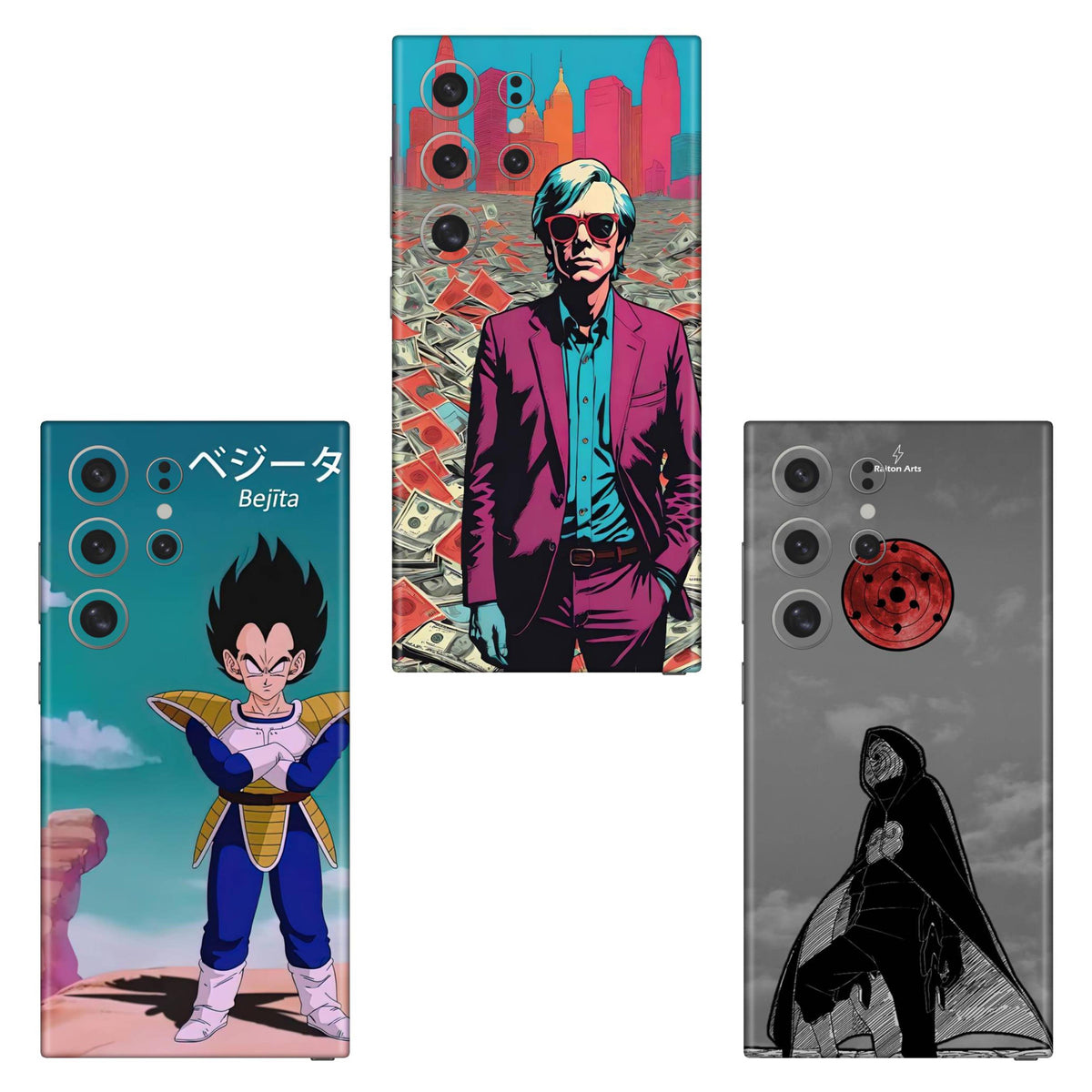 Combo 236 Mobile Skin Pack Of 3 Combo