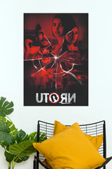 U-Turn Movie Poster | Samantha Ruth Prabhu Thriller Wall Art  (Tollywood Poster)