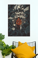 Master Thalapathy Vijay Vaathi Coming Illustration Paper Poster   (Tollywood Poster)