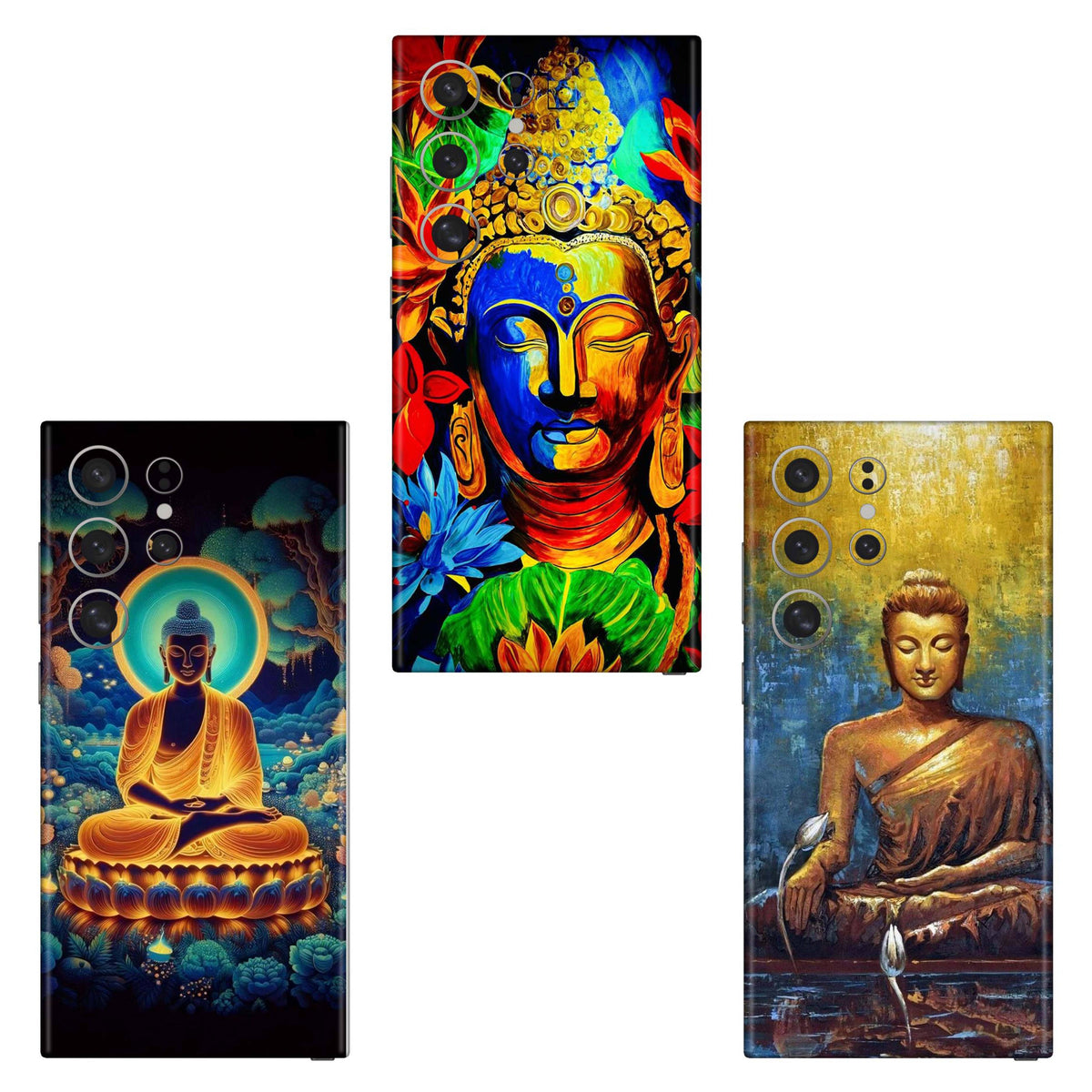 Combo 246 Mobile Skin Pack Of 3 Combo