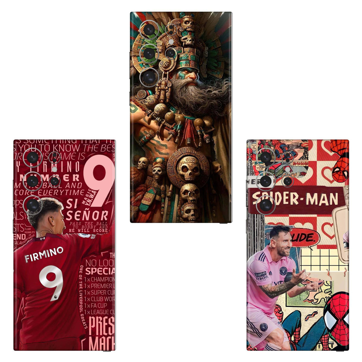 Combo 250 Mobile Skin Pack Of 3 Combo