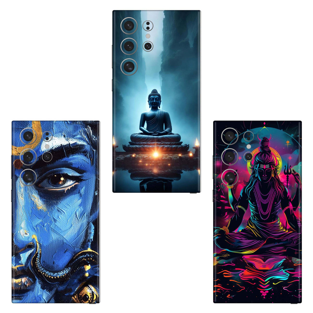 Combo 252 Mobile Skin Pack Of 3 Combo