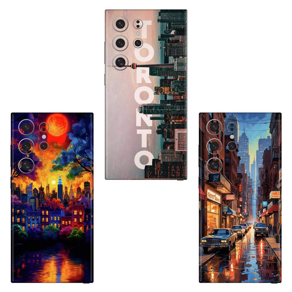 Combo 262 Mobile Skin Pack Of 3 Combo