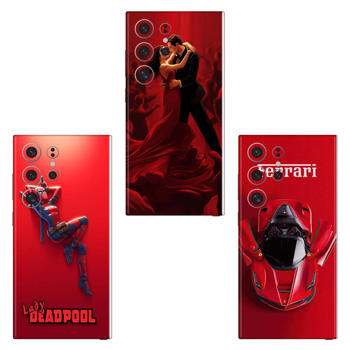 Combo 265 Mobile Skin Pack Of 3 Combo