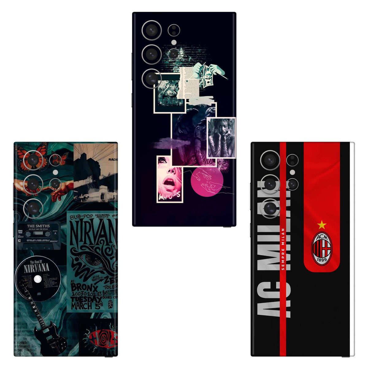 Combo 272 Mobile Skin Pack Of 3 Combo