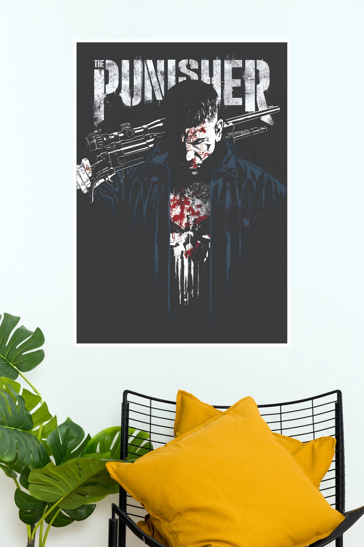 The Punisher Gritty Sniper Matte Paper Poster (Marvel  Posters)