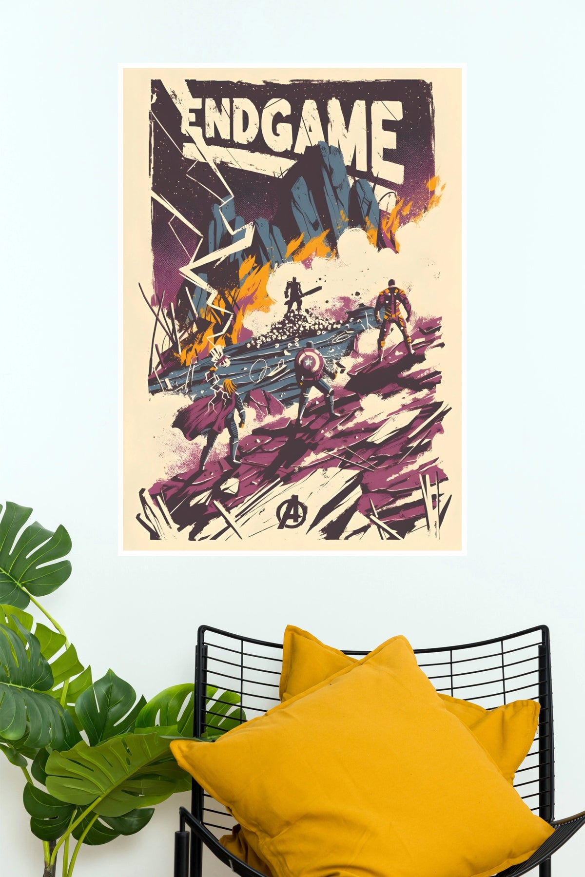 Avengers Endgame Final Battle Epic Matte Paper Poster (Marvel  Posters)