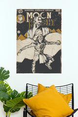 Vintage Moon Knight Marvel Comic Cover Wall Poster (Marvel  Posters)