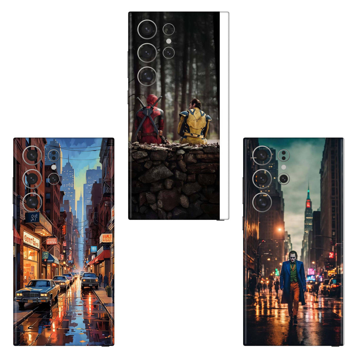 Combo 273 Mobile Skin Pack Of 3 Combo