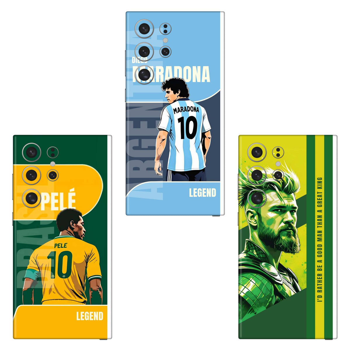 Combo 274 Mobile Skin Pack Of 3 Combo