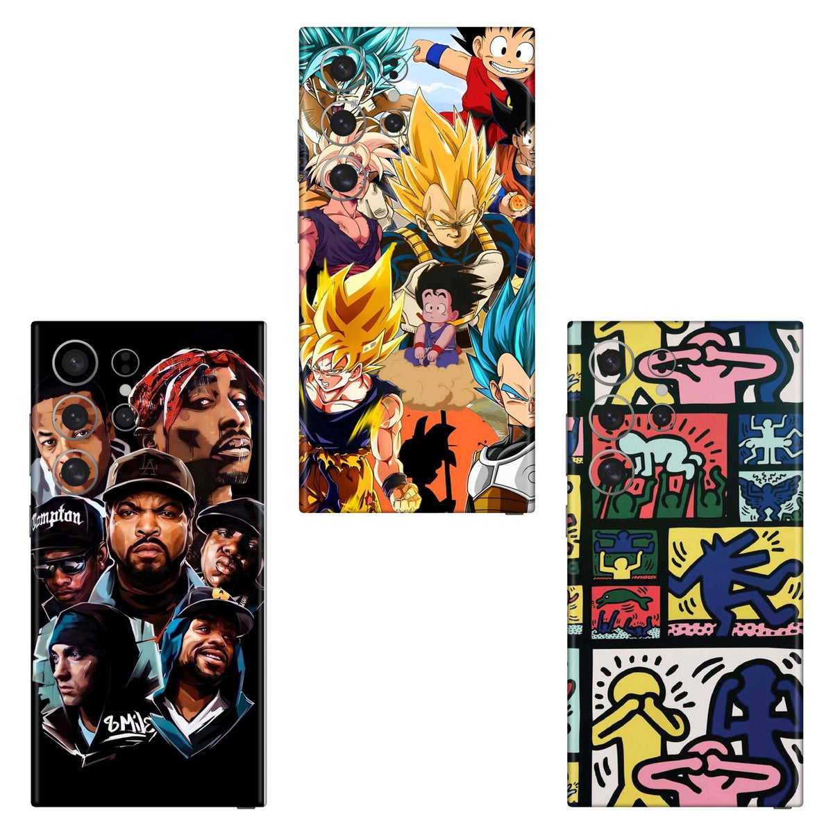 Combo 276 Mobile Skin Pack Of 3 Combo