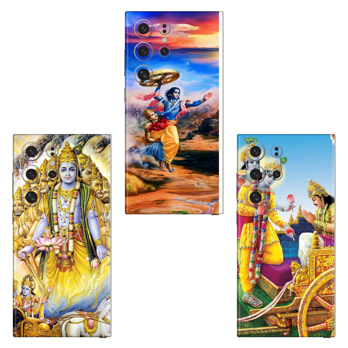 Combo 278 Mobile Skin Pack Of 3 Combo