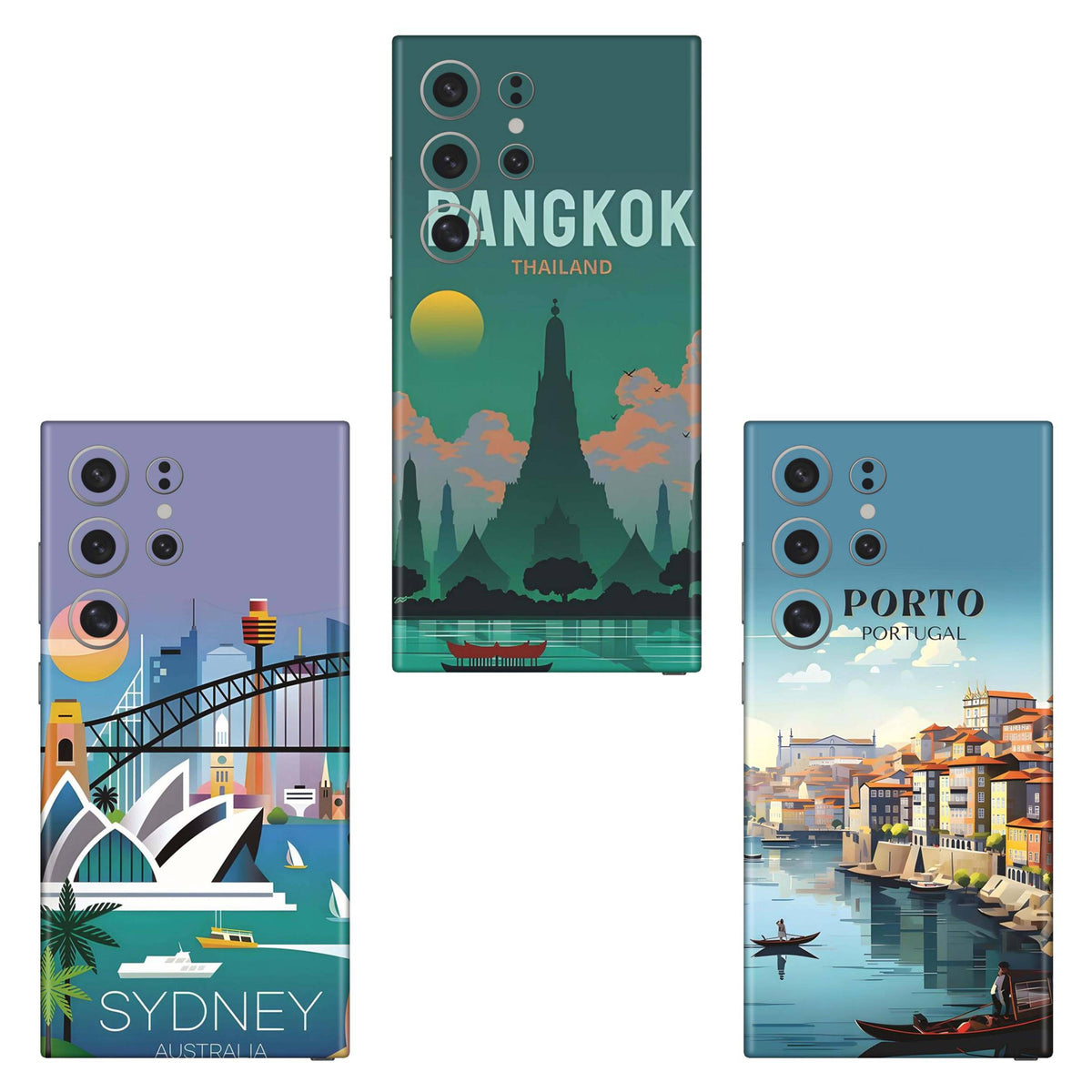 Combo 279 Mobile Skin Pack Of 3 Combo