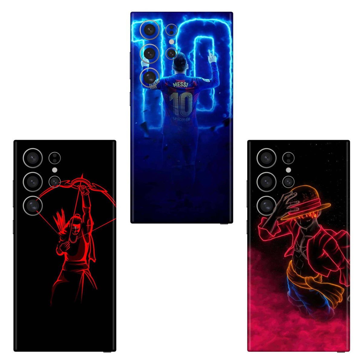 Combo 285 Mobile Skin Pack Of 3 Combo