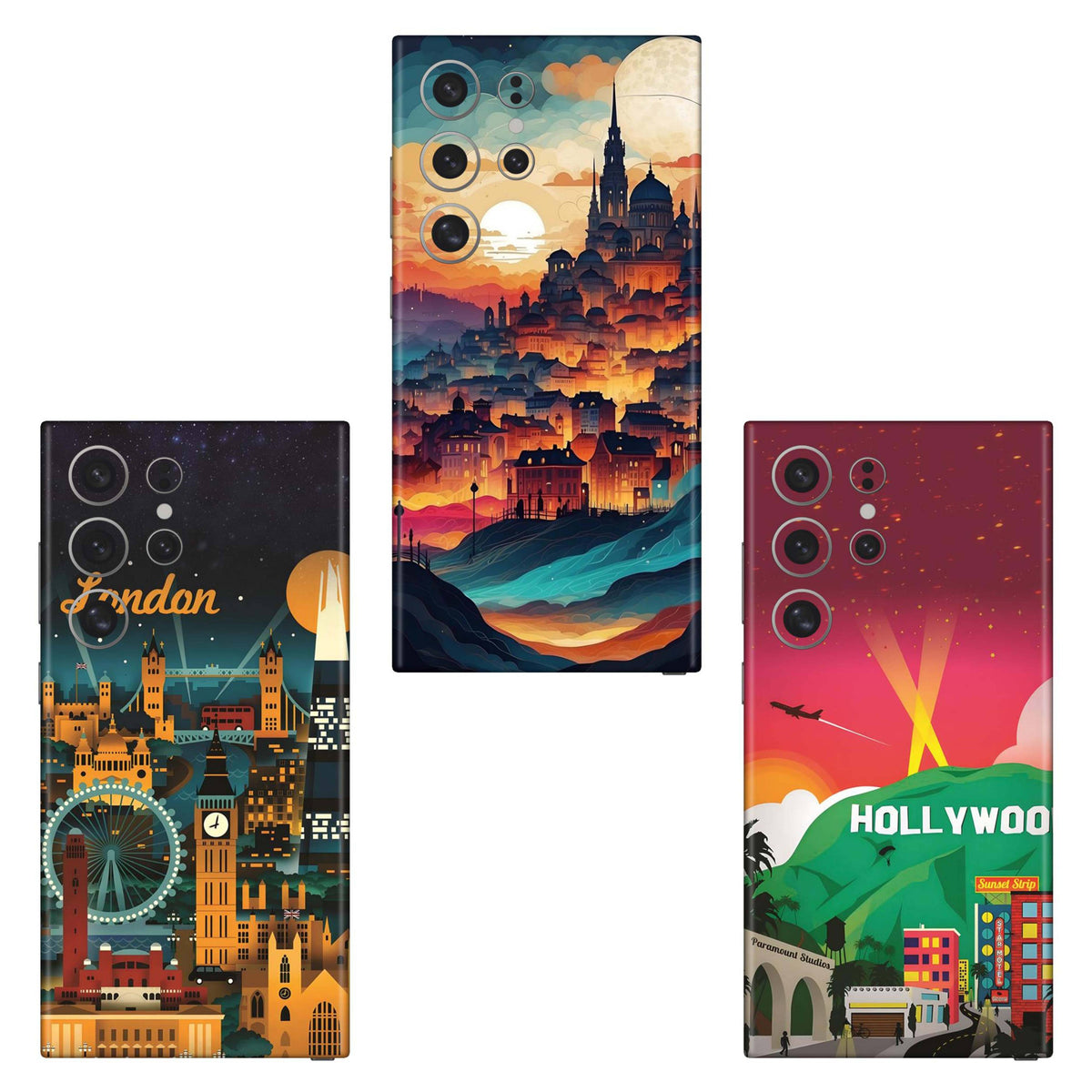Combo 288 Mobile Skin Pack Of 3 Combo