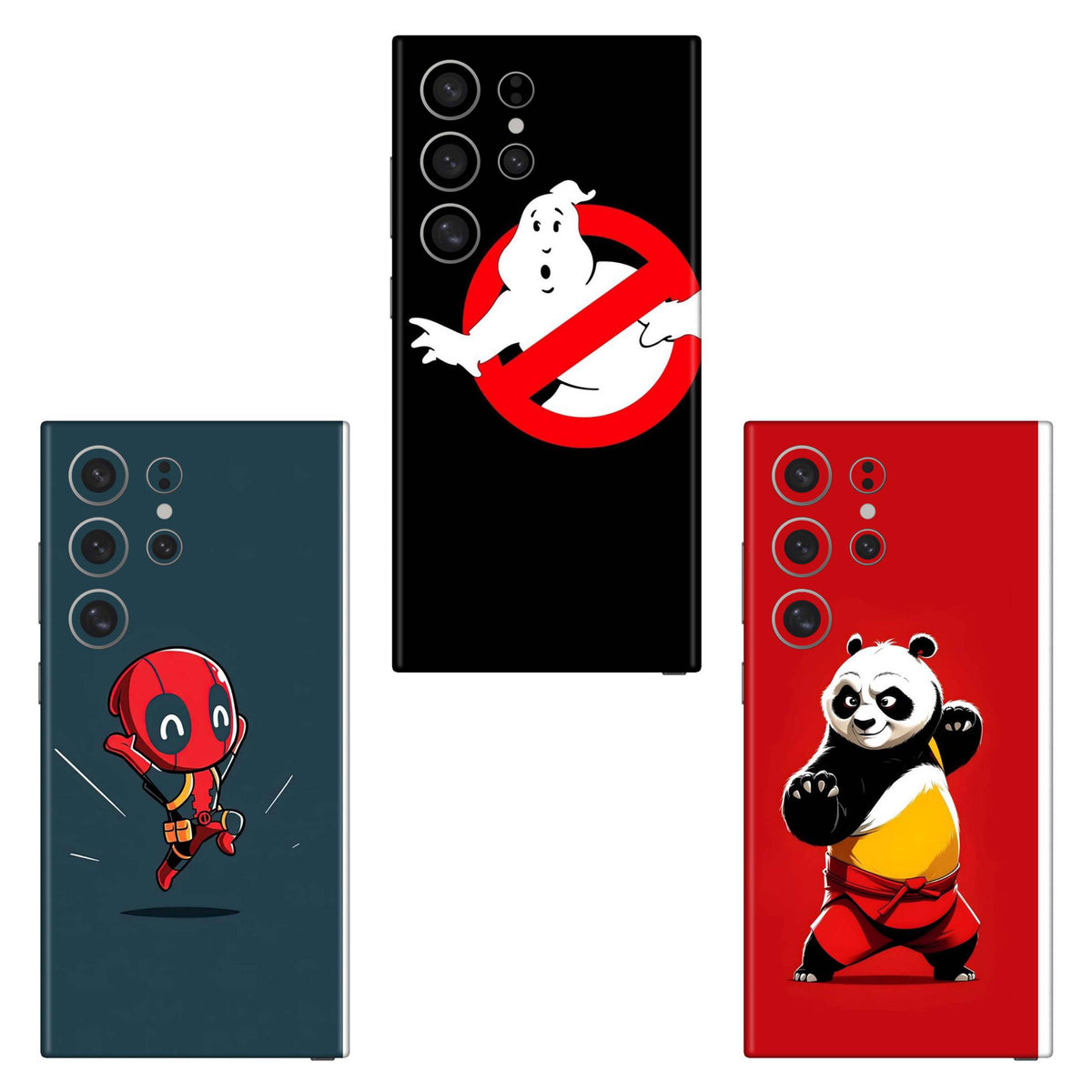 Combo 298 Mobile Skin Pack Of 3 Combo