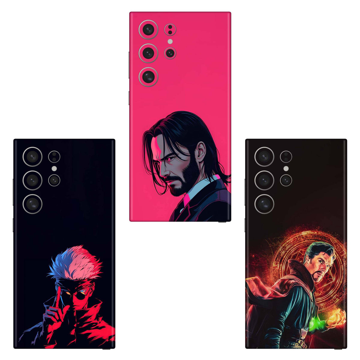 Combo 299 Mobile Skin Pack Of 3 Combo