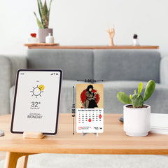 Nightfall Ninja Premium Table Desk Calendar – 2026