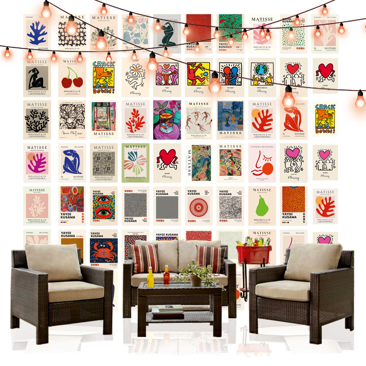 Henri Matisse Mockup | Super 60 Posters Set